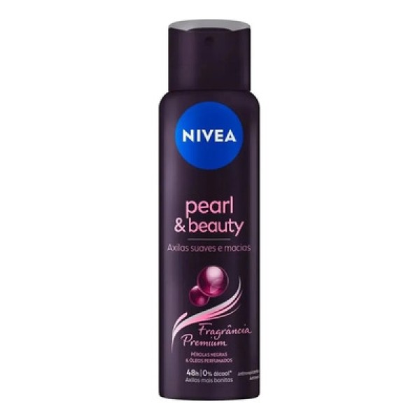 Encontraproduto.com.br - Desodorante Aerossol Nivea Pearl & Beauty Pérolas Negras & Óleos Perfumados Premium 150ml