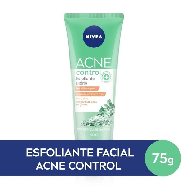 Nivea Esfoliante Facial Acne Control 75mL