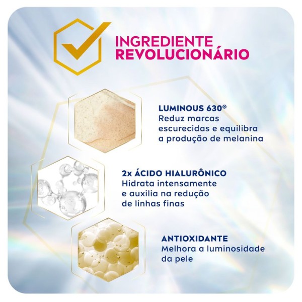 Encontraproduto.com.br - Kit Nivea Cellular Luminous Sérum 30ml + Fluido Fps 50 40ml Tipo De Pele Todo Tipo De Pele
