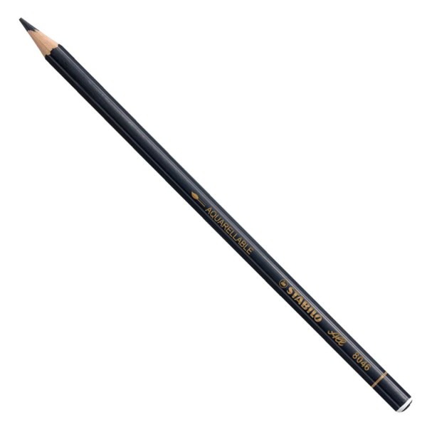 Lápis All Aquarela Preto 8046 Stabilo