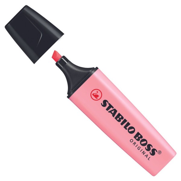 Encontraproduto.com.br - Marca Texto Rosa Pastel Stabilo