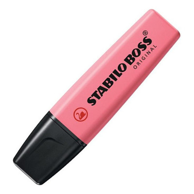 Marca Texto Stabilo Boss 144 Amarelo Pastel