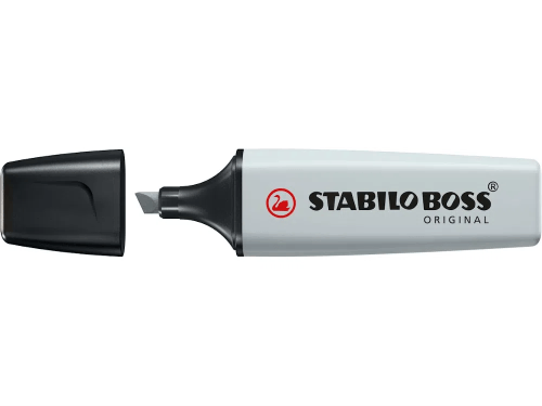 Encontraproduto.com.br - Marca Texto Stabilo Boss 194 Cinza