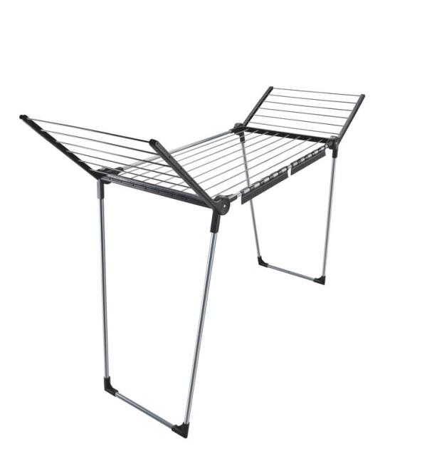 Encontraproduto.com.br - Varal de Chão Pegasus Black Leifheit