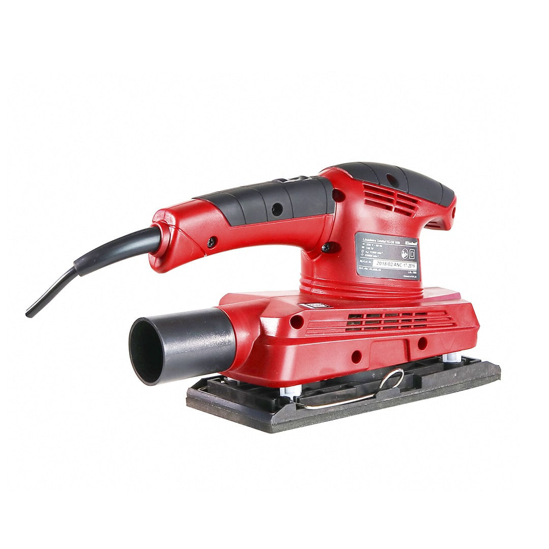 Encontraproduto.com.br - Lixadeira Orbital Elétrica 150w Tc-os1520 Einhell 127v Vermelho