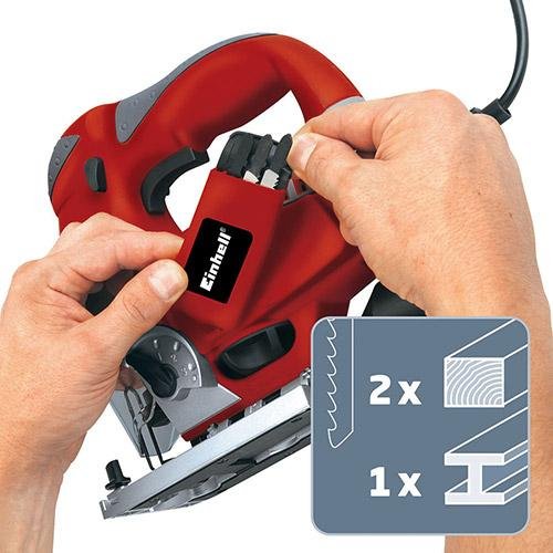 Encontraproduto.com.br - Serra Tico-Tico Einhell RT-JS 85 750W 110V Vermelho