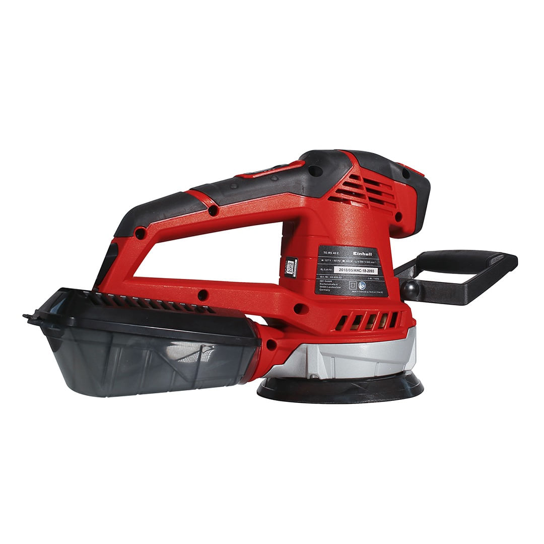 Encontraproduto.com.br - Lixadeira Profissional Roto Orbital Einhell Expert Te-rs 40 E Vermelha E Preta 60hz 400w 220v