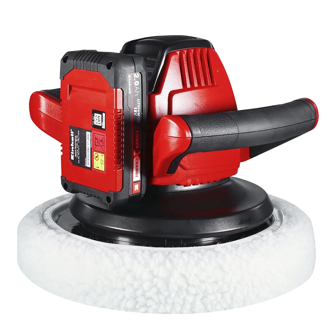 Encontraproduto.com.br - Politriz Automotiva 2500rpm CE-CB 18/254 Li Solo Einhell