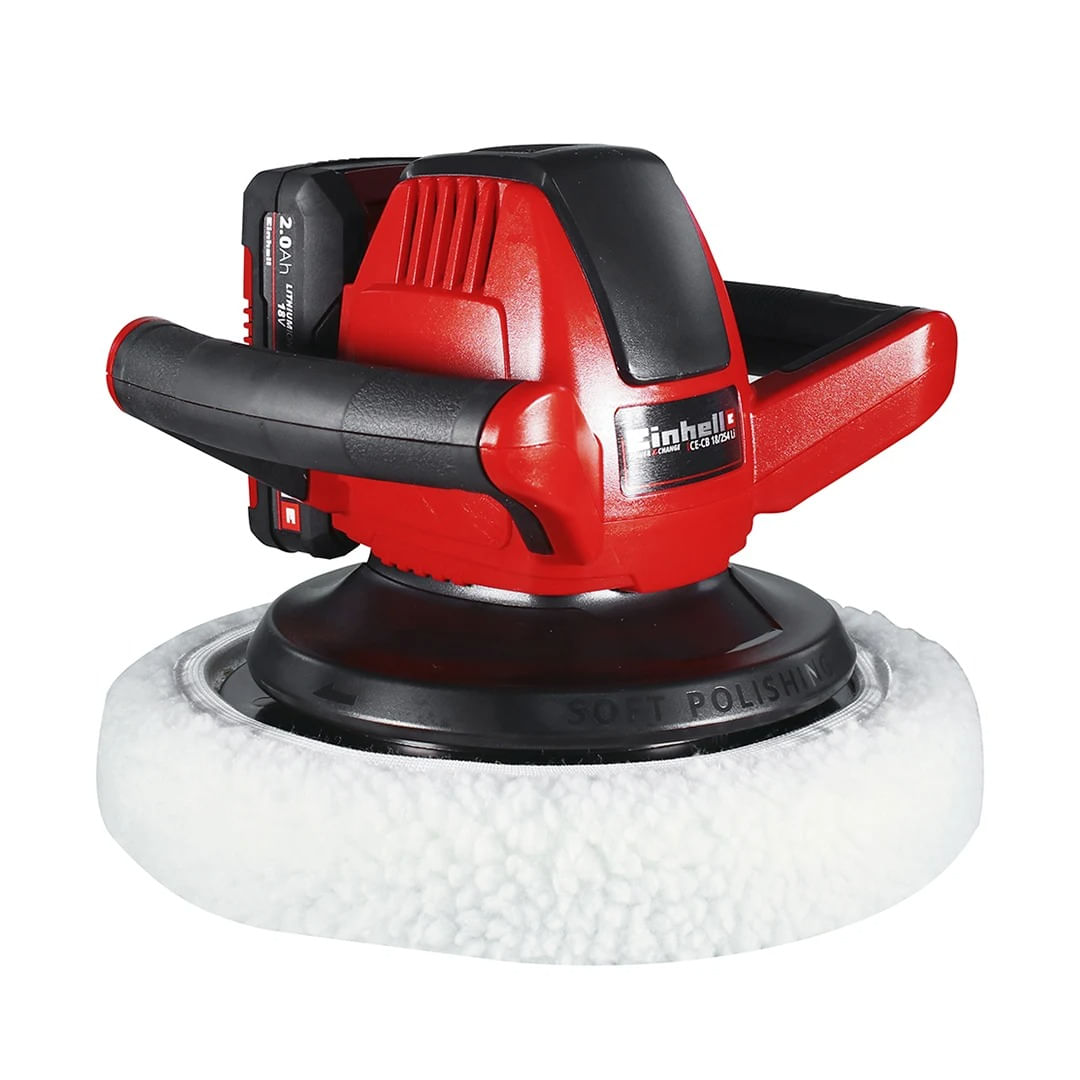 Encontraproduto.com.br - Politriz Automotiva 2500rpm CE-CB 18/254 Li Solo Einhell