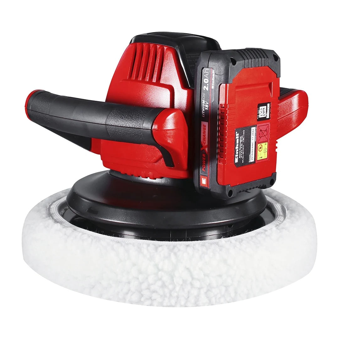 Encontraproduto.com.br - Politriz Automotiva 2500rpm CE-CB 18/254 Li Solo Einhell