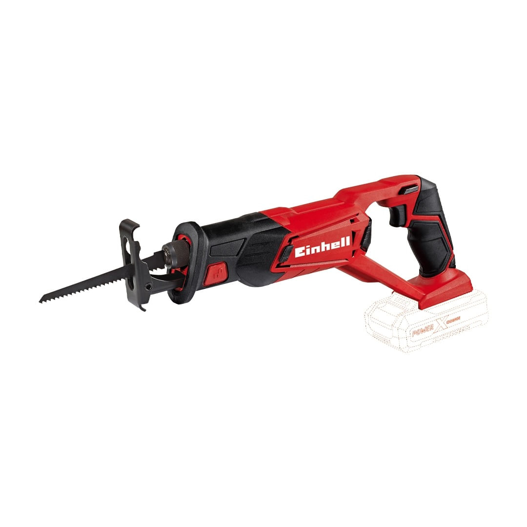 Encontraproduto.com.br - Serra Sabre À Bateria Einhell Te-Ap 18 Li Solo