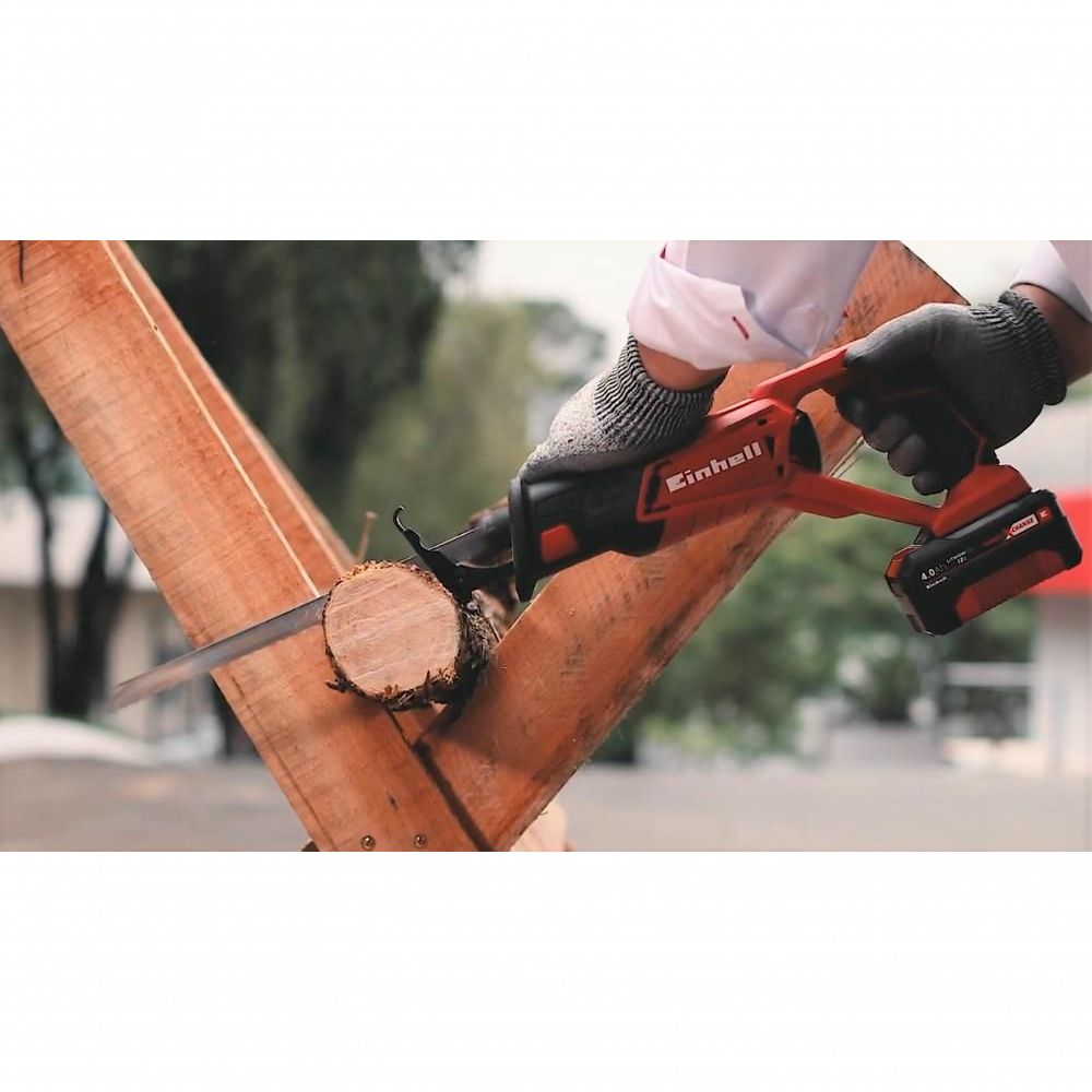 Encontraproduto.com.br - Serra Sabre À Bateria Einhell Te-Ap 18 Li Solo