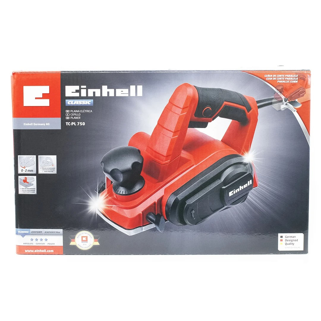 Encontraproduto.com.br - Plaina Eletrica Einhell 750w 82mm Tc-pl 750 110v