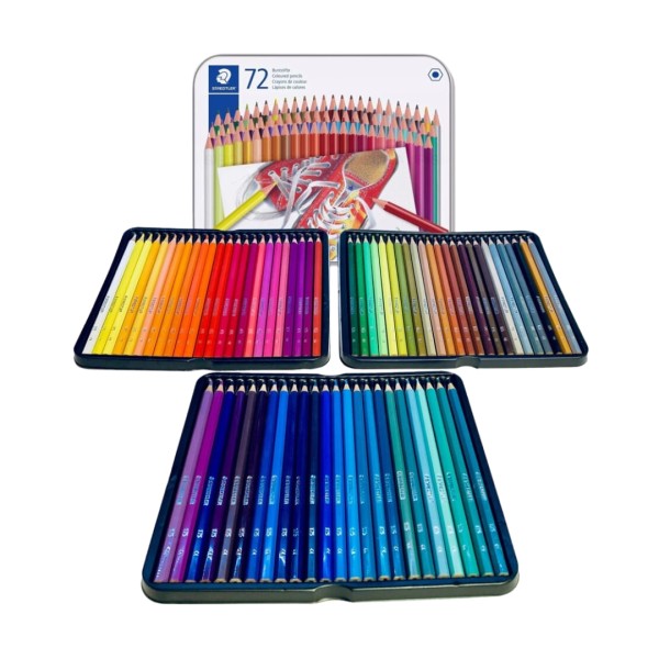 Encontraproduto.com.br - Lápis De Cor 175 Estojo com 72 Cores Staedtler