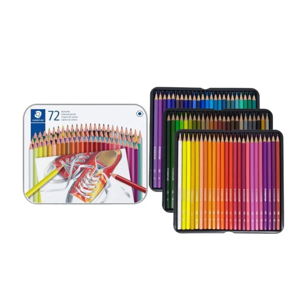Encontraproduto.com.br - Lápis De Cor 175 Estojo com 72 Cores Staedtler