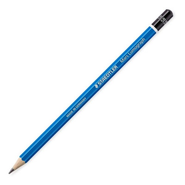 Encontraproduto.com.br - Lápis Grafite Técnico Premium de Desenho Mars Lumograph 100 5B Staedtler