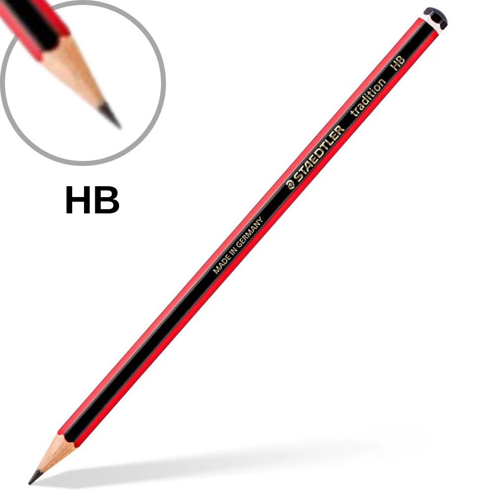 Encontraproduto.com.br - Lápis Grafite Técnico Premium de Desenho Mars Lumograph 100 B Staedtler