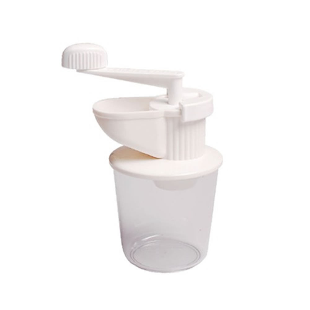 Encontraproduto.com.br - Moedor manual de alho com recipiente em plástico Fackelmann 16x8x10cm