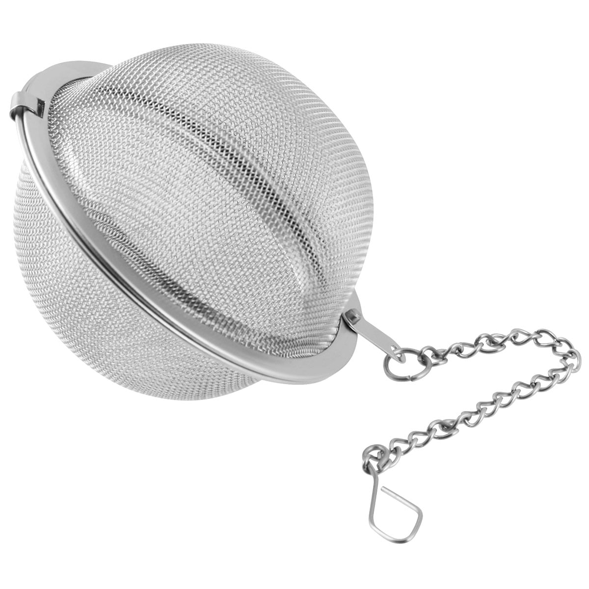 Encontraproduto.com.br - Infusor de chá com corrente em aço inox Fackelmann 6,3cm