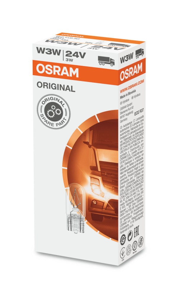 Encontraproduto.com.br - LAMPADA OSRAM 2841 24V 3W (2841 T10) - OSR2841 T10