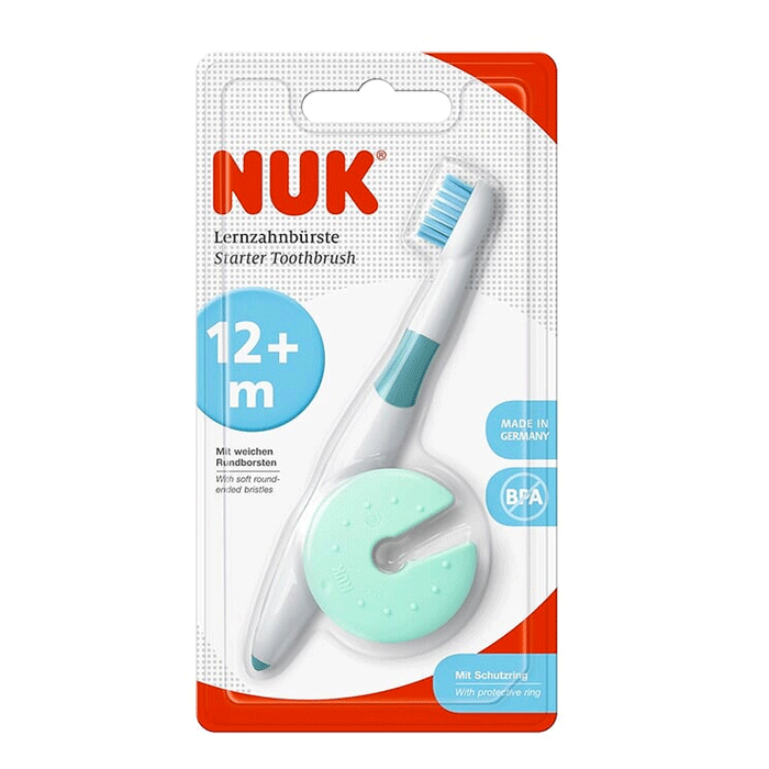 Escova De Dentes Infantil De Aprendizagem Com Protetor NUK