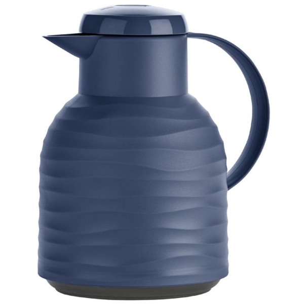 Encontraproduto.com.br - Garrafa Térmica Samba Wave 1 Litro Emsa Azul