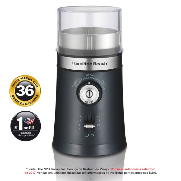 Moedor de Café Ajustável Hamilton Beach 220 V
