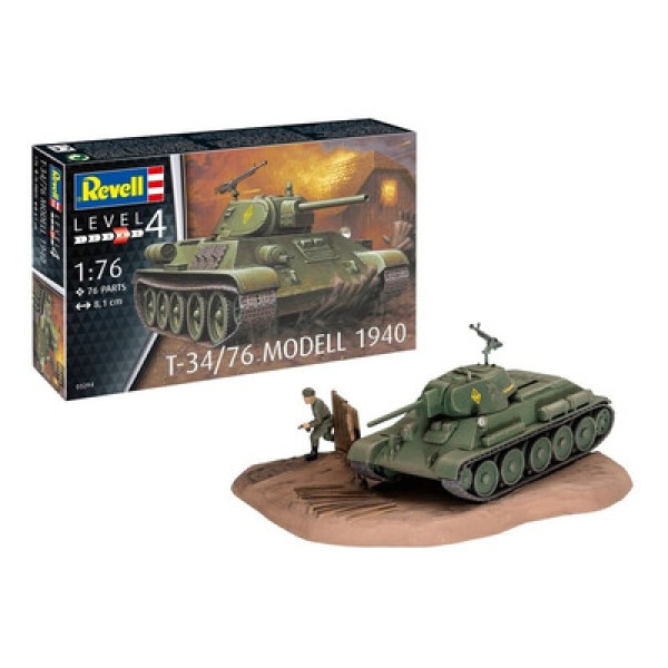 Encontraproduto.com.br - T-34/76 Modell 1940 Revell 3294