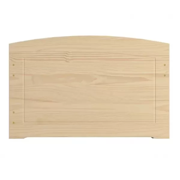 Encontraproduto.com.br - Bicama Solteiro 3 Gavetas em Madeira Maciça Ulli Natural/Branco