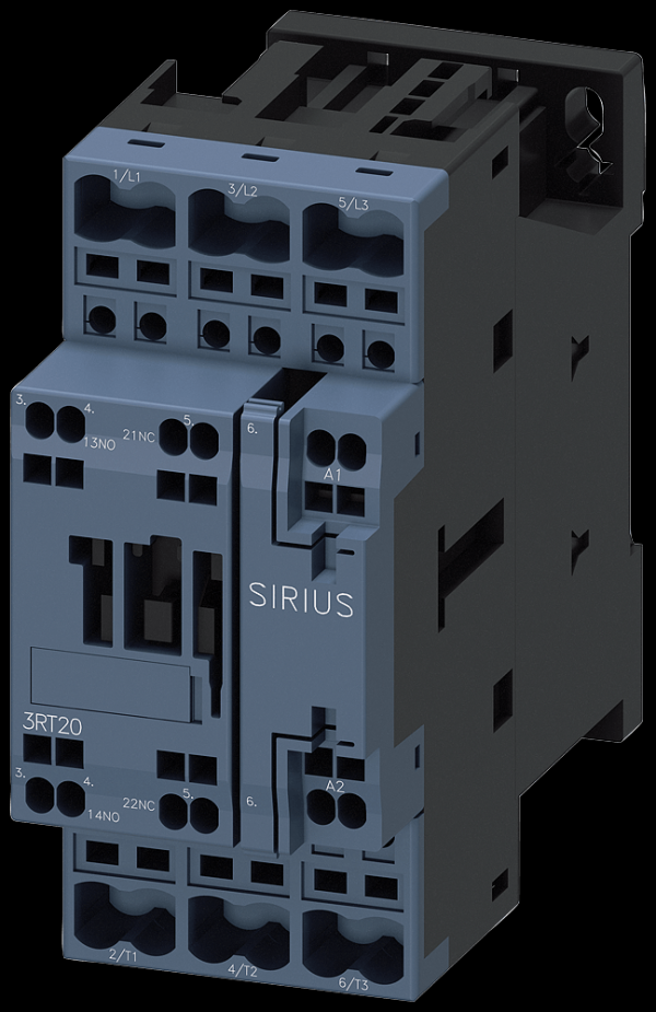 Encontraproduto.com.br - CONTATOR TRIPOLAR 3RT2 16A 220V 1NA+1NF 3RT20252AN20 - SIEMENS