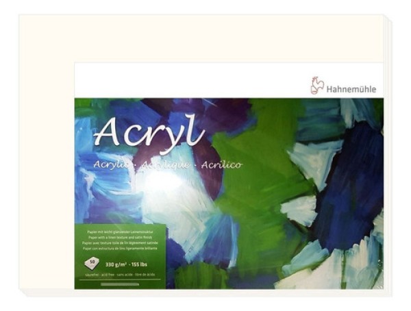 Papel Acrílica Acryl 330 g/m² 36 x 48 cm Unidade Hahnemuhle