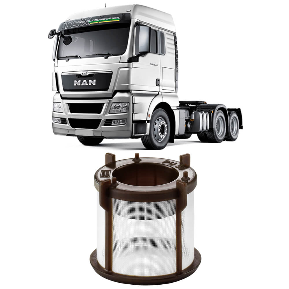 Filtro Combustível MAN Truck TGX 28.440 D 2066 2013 a 2016 MANN-FILTER PU50Z