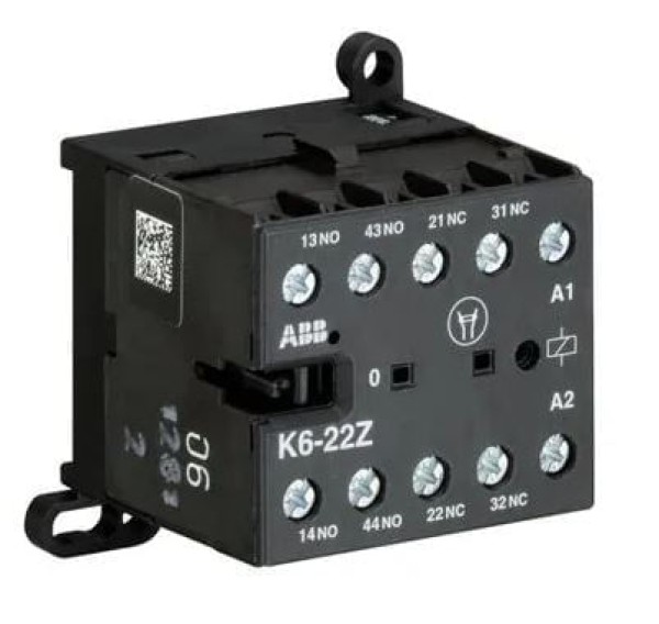 Mini Contator Auxiliar K6-22Z-80 220-240V 40-450 Hz