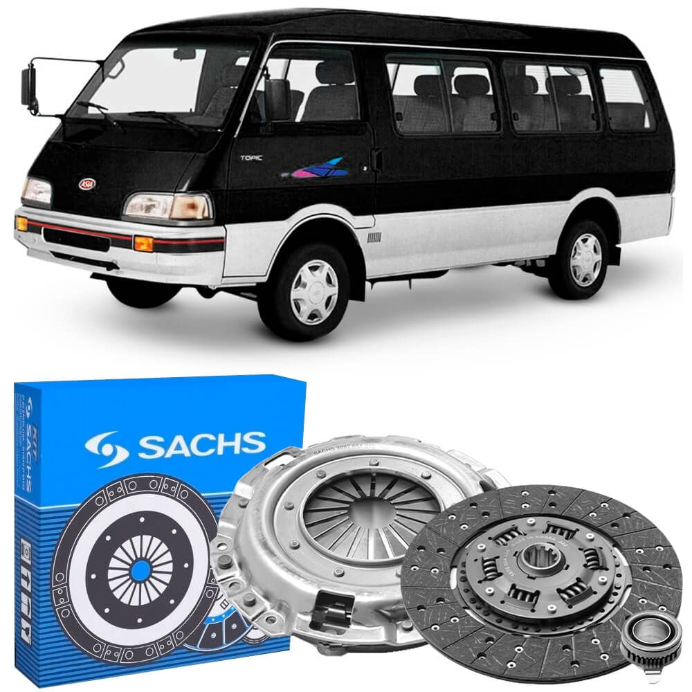 Encontraproduto.com.br - Kit Embreagem Asia Motors Hi Topic 93 a 98 Sachs 6360