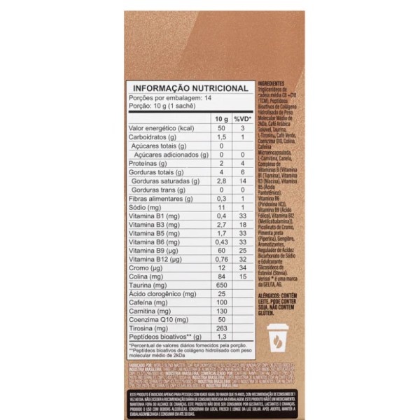 Encontraproduto.com.br - SuperCoffee To Go Beijinho 10g Army