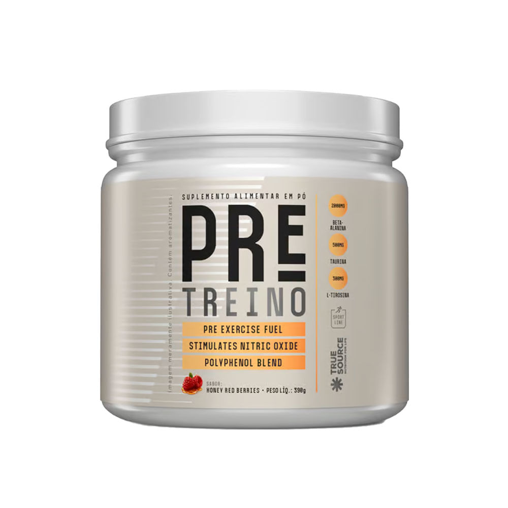 Pré treino Sport Line Honey Red Berries 390g True Source
