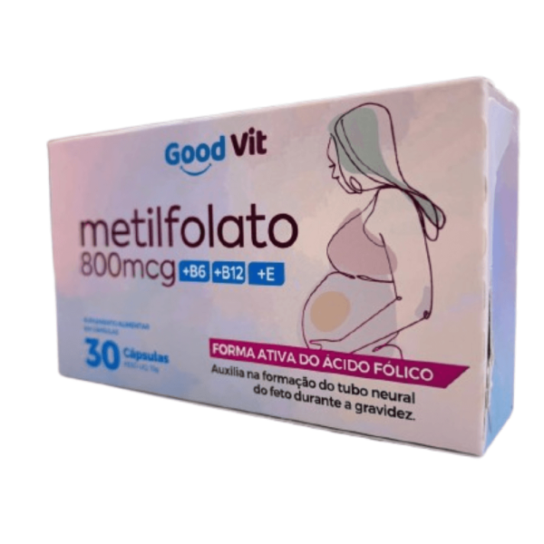 Metilfolato 800mcg C/30 Cápsulas - Good Vit