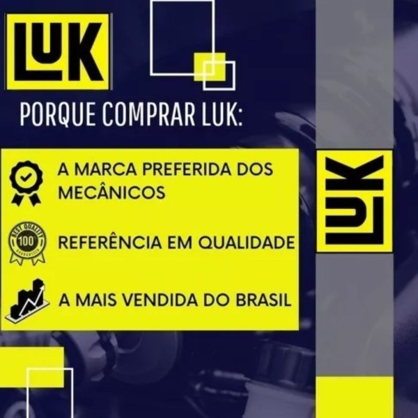 Encontraproduto.com.br - 6213066330 - Kit Embreagem C/Atuador - Astra/Zafira 1.8/2.0 8V Corsa Em Diante - Luk Brasil