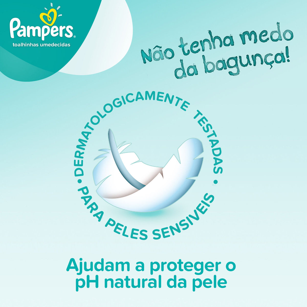 Encontraproduto.com.br - Toalhas Umedecidas Pampers Regular 96 Unidades