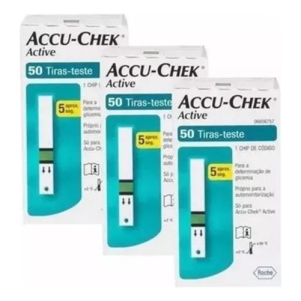 Tiras para Controle de Glicose Accu Check Guide – 10 unidades