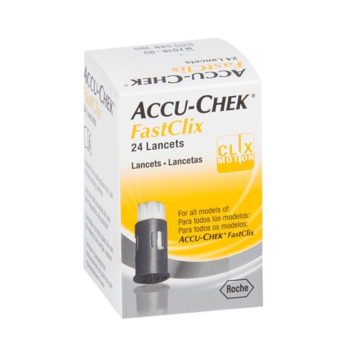 Encontraproduto.com.br - Lacetas Accu-Chek Fastclix 24 unidades