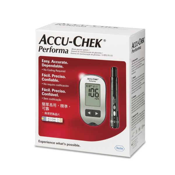 Encontraproduto.com.br - Kit para Controle de Glicemia Accu-Chek Performa