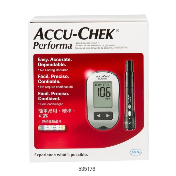 Encontraproduto.com.br - Kit para Controle de Glicemia Accu-Chek Performa