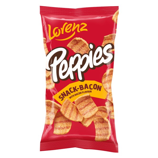 Encontraproduto.com.br - Salgadinho LORENZ Peppies Bacon 75g