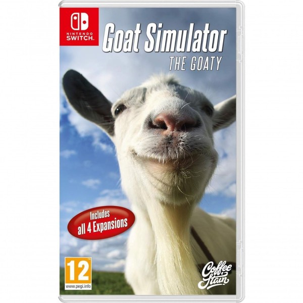 Encontraproduto.com.br - Goat Simulator: The Goaty (físico, Europeu) - Switch