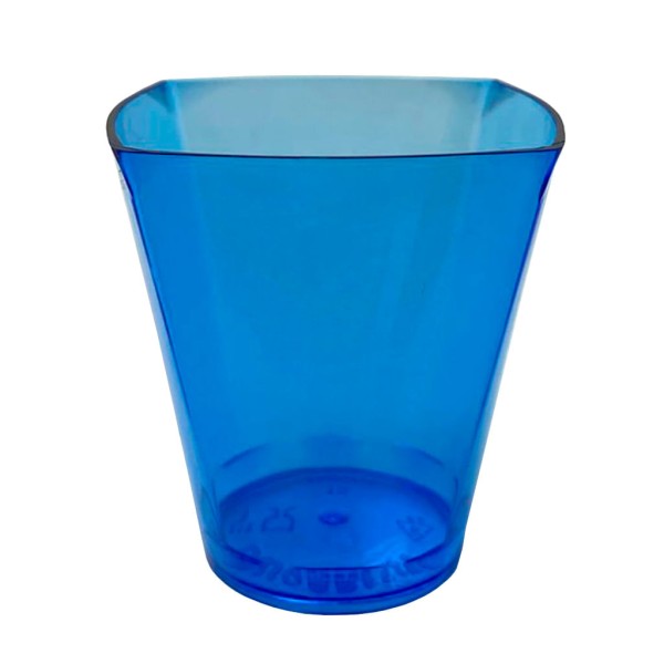 Copo Acrílico Azul 50ml c/10 - Descarfest