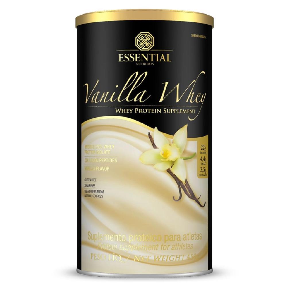 Whey Protein de Baunilha - 450g - Essential Nutrition
