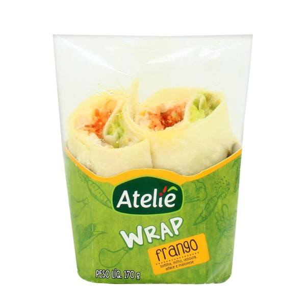 Encontraproduto.com.br - Wrap deFrango Ateliê Sabor 160g