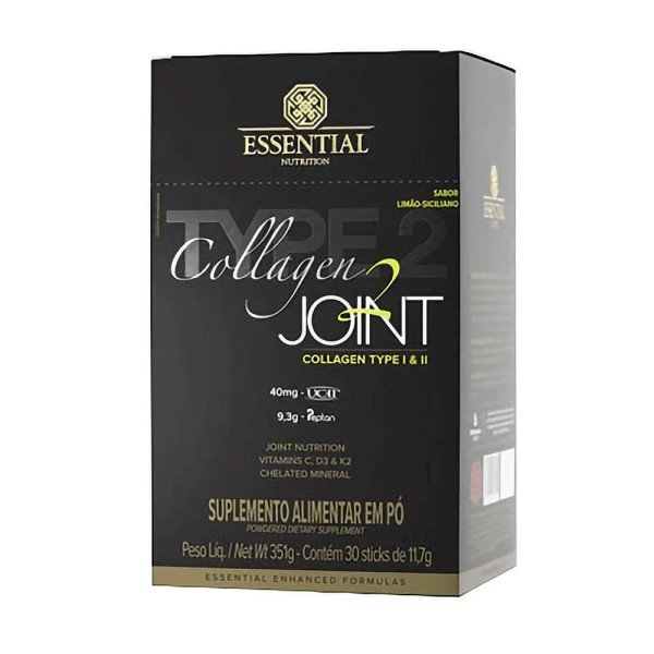 Encontraproduto.com.br - Collagen 2 Joint Limão Siciliano 11,7g Essential Nutrition