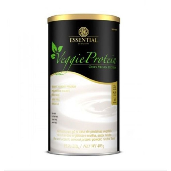 Encontraproduto.com.br - Veggie Protein Neutro Essential Nutrition 405g